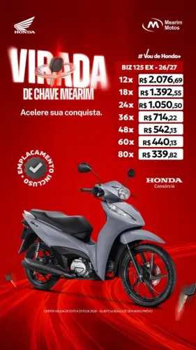 BIZ 125 EX MODELO 2027