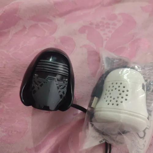 2 Caixinhas De Som Kylo Ren E Stormtrooper(lacrada) Star Wars