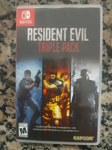 Resident evil triple pack ( somente resident Evil 4 ) switch