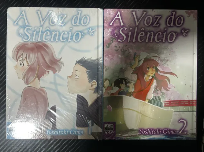 [MANGÁ] A Voz do Silêncio, Volume 1 e Volume 2 (Capa Dura)