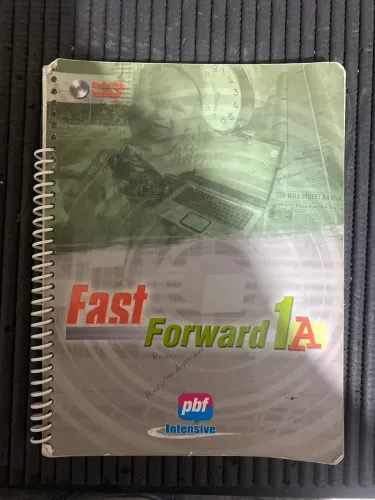 Livro de Inglês Fast Forward 1A - PBF Intensive | Curso de Idiomas