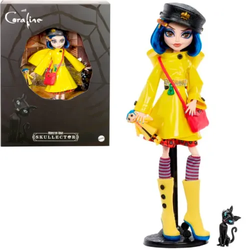 Monster High X LAIKA Coraline Skullector boneca nova original lacrada