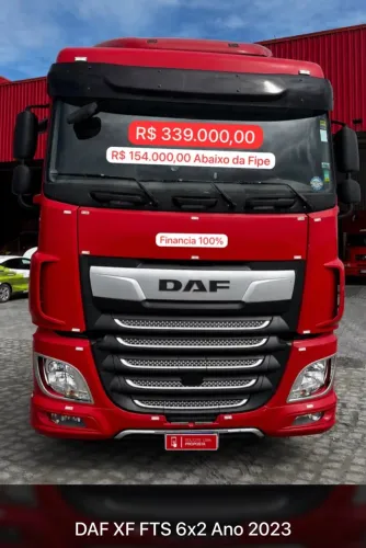 DAF XF 480 FTS 6x2 Ano 2023 (Oportunidade) Abaixo da Fipe Financia 100%
