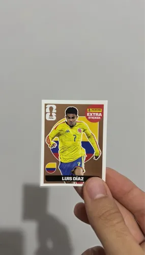 Figurinha legend Luis Diaz bronze