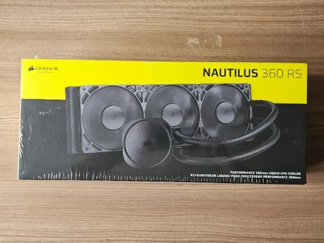 [LACRADO] Watercooler Corsair NAUTILUS 360, AMD e Intel, Preto - CW-9060089-WW