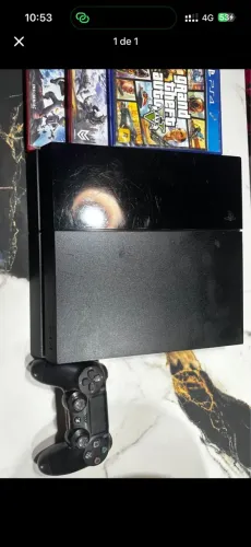 Ps4 novo e conservado