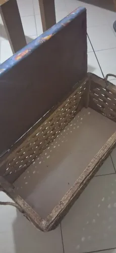 Baú com estampa infantil 