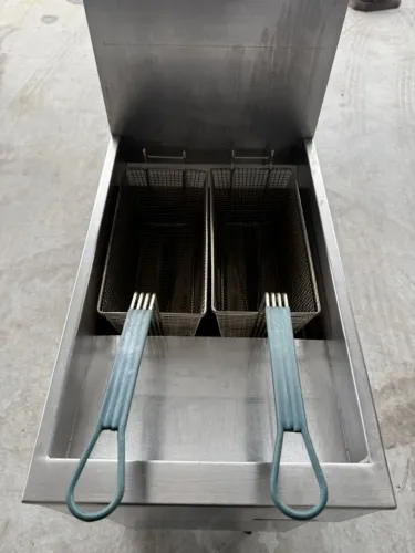 Fritadeira Industrial a Gás GLP Macom FTC1-AG 25 Litros