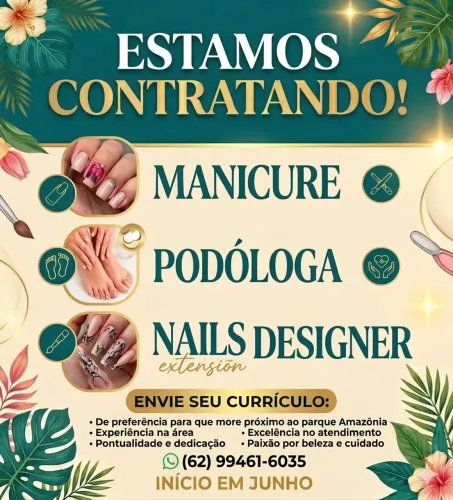 Vaga em Salão de beleza 