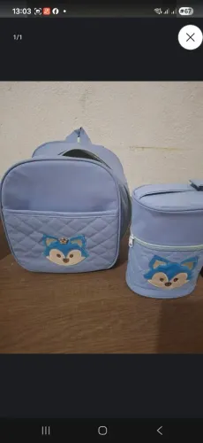 Bolsa e porta mamadeira 