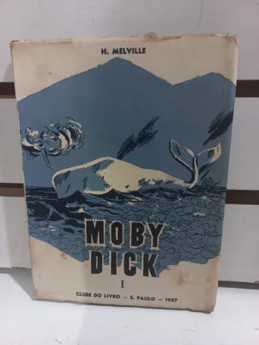 Livro antigo MOBY DICK 1957