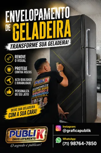 RECUPERAÇÃO E ENVELOPAMENTO DE GELADEIRAS E ELETRODOMÉSTICOS