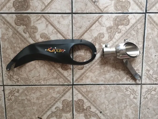 Escapamento esportivo da z400 ou ninja