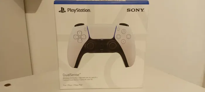 CONTROLE DUALSENSE PS5 BRANCO LACRADO