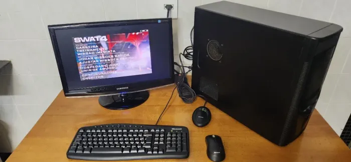 PC Retrô - Intel Core 2 Quad Q6600 - 6GB DDR2 - 1TB HDD - GeForce 6500 - Ler Descrição