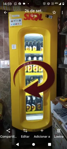 vendo dois freezer de bar em perfeito estado