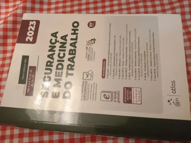 Livro segurança e medicina do trabalho