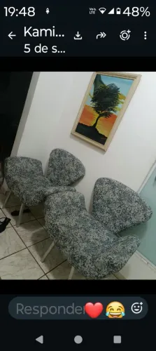 Cadeiras de apoio lindas