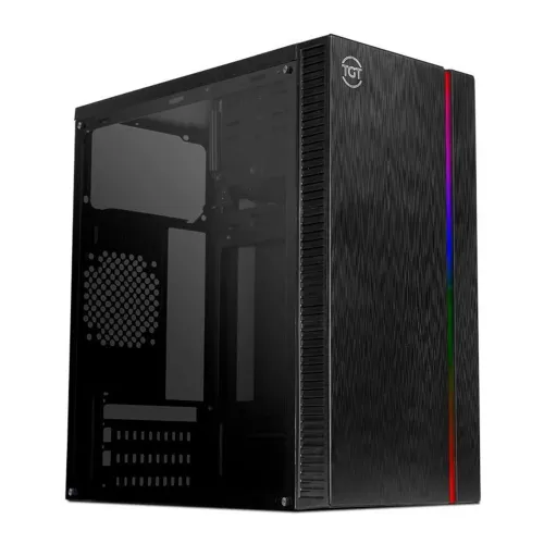 GABINETE TGT G250, LATERAL ACRILICO, PRETO, TGT-G250PR-01