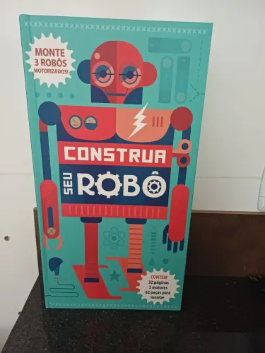 Jogo para montagem de robôs motorizados