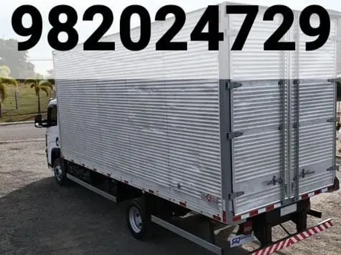 Mudança e Cargas Urgentes- Caminhão Bau Disponível