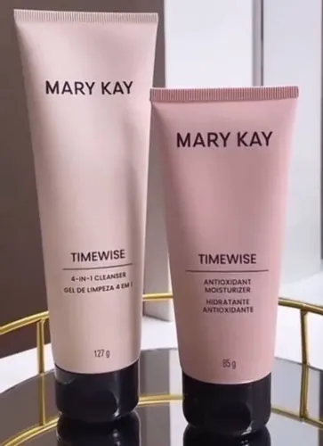 Super promoção kit gel de limpeza + hidratante antioxidante da Mary Kay