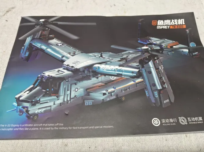 Lego avião Osprey