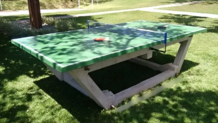 Mesa Ping-pong em concreto (Tamanho oficial)