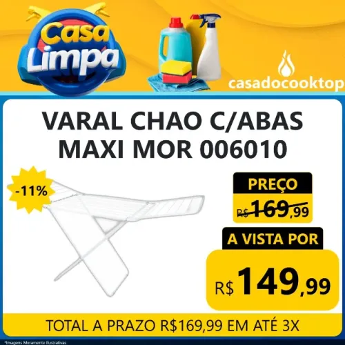 VARAL CHAO C/ ABAS MAXI MOR 006010