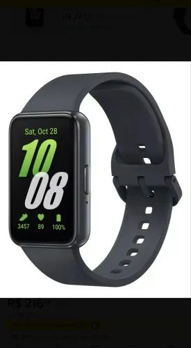 Smartwatch Samsung Galaxy Fit3 Display 1.6? Grafite