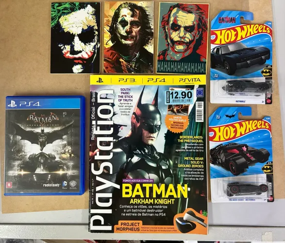 KIT BATMAN ARKHAM KNIGHT - EXPERIÊNCIA COMPLETA PARA FÃS DO HOMEM-MORCEGO!
