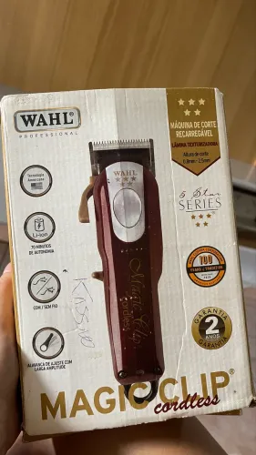 Maquina de cabelo wahl magic clip cordlees