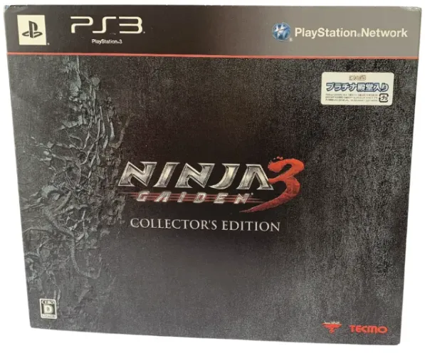 Ninja Gaiden 3 Collector's Edition Ps3 Tecmo Jogo