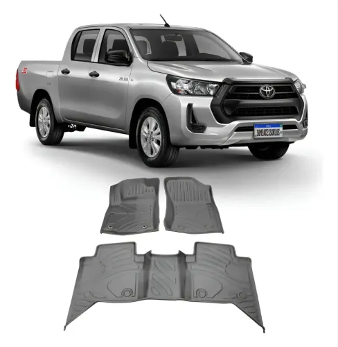 Jogo de tapete Hilux 