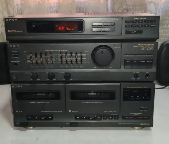 Central Sony Lbt-v202 Bom Estado Liga Não Sai Som P/ Arrumar