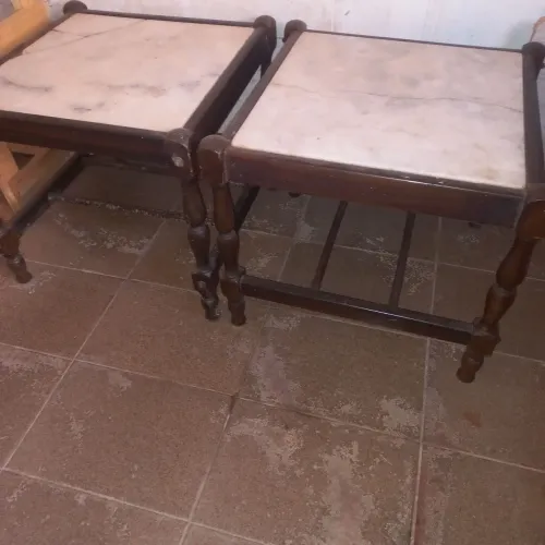 Vendo mesas de centro antigas 150.00