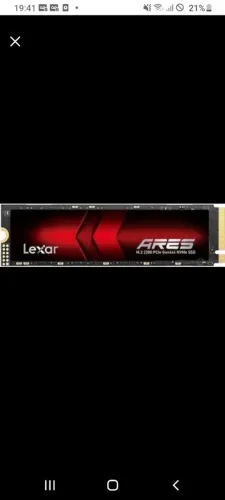 Lexar ARES 4TB NVMe SSD PCIe Gen4x4