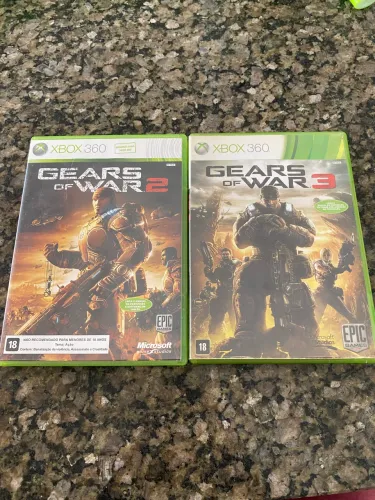 Gears of war 2 e 3 Xbox 360