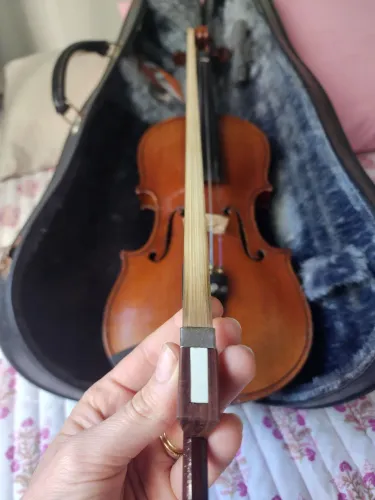 VIOLINO 1/2 Alemão / Janurius Gaglianus Alumnus Antonni Stradiuarii Facit Neapoli Ao 1732