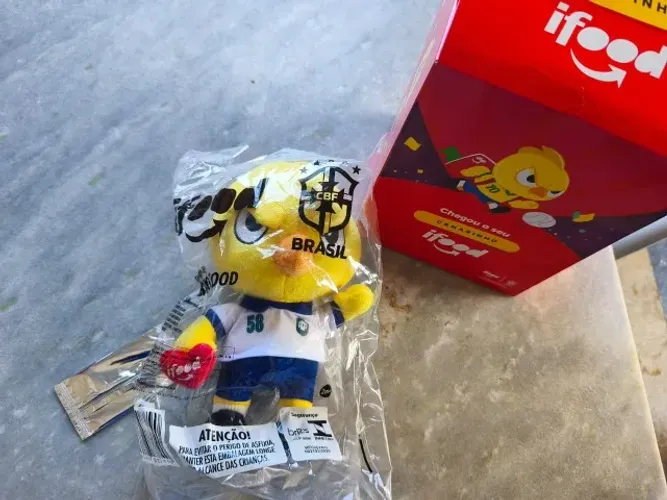 Canarinho Ifood 58 Lacrado