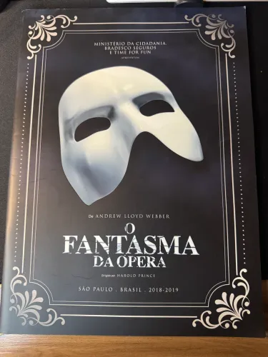 Programa de Luxo O Fantasma da Ópera Brasil 2018/2019