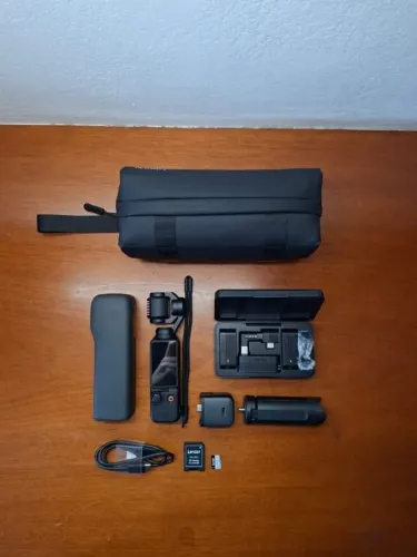 DJI Osmo Pocket 3 Completo + 2 Mic Ulanzi A100