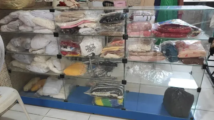 Vitrine com base