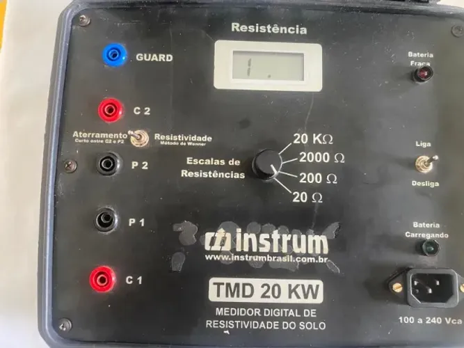Terrômetro Instrum TMD 20kW Com certificado