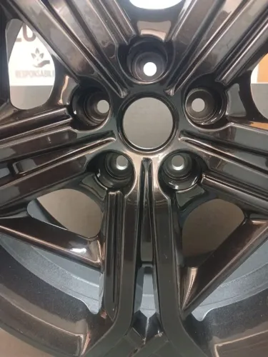 Roda - Fast Back Original 5 Furos Cinza Chumbo