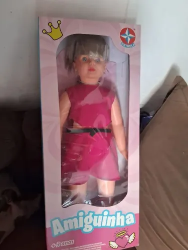 Boneca Amiguinha Da Estrela Original Altura 80 Centímetros Nova Na Caixa 