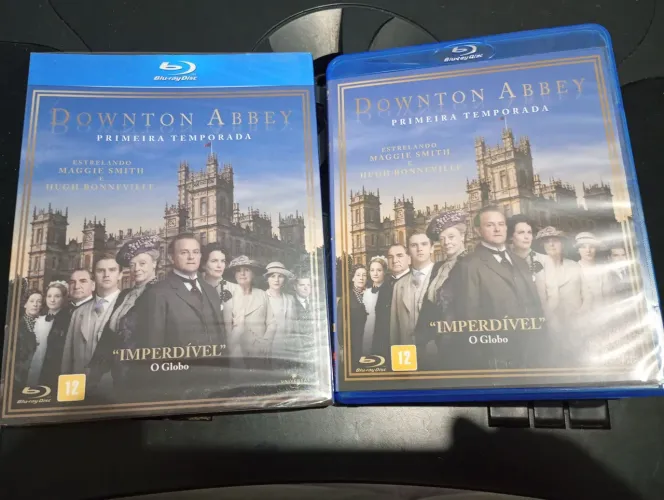 Box blu-ray Dowton Abbey com luva 1° temporada