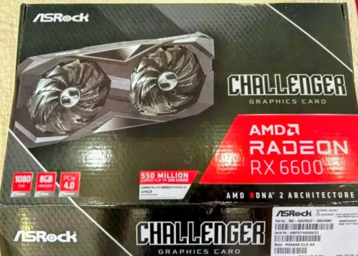 PRX6600 Asrock Challenger 8gb NOVA NOVS