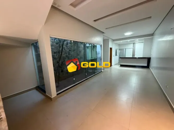 Casa para Locação em Uberlândia, Jardim Patrícia, 3 dormitórios, 1 suíte, 2 banheiros, 2 v