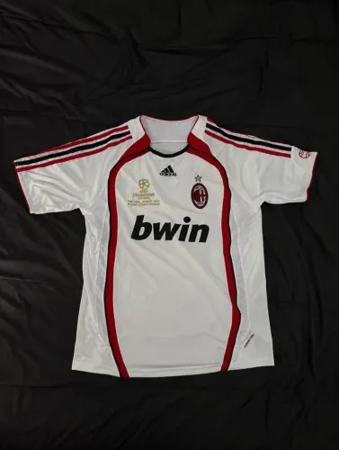 Camisa AC Milan Retrô 2006/2007 Oficial - Modelo Clássico ClimaCool